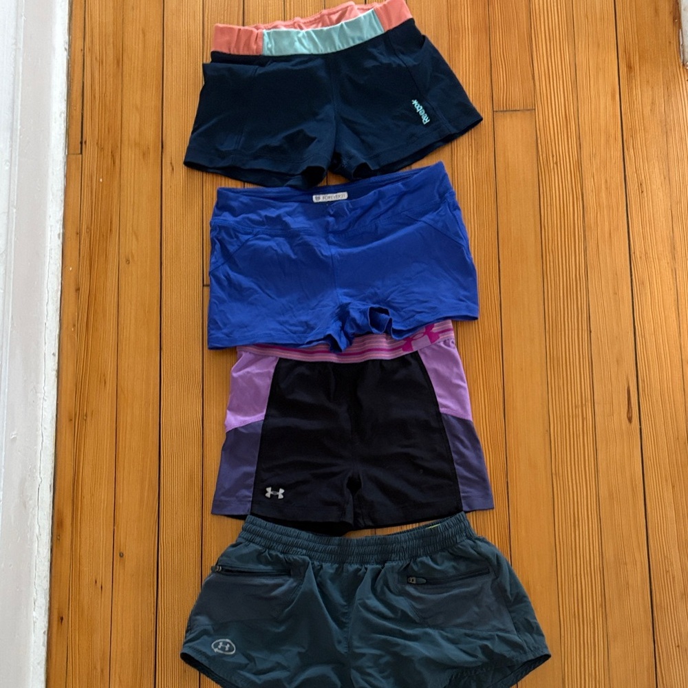 Small athletic shorts
